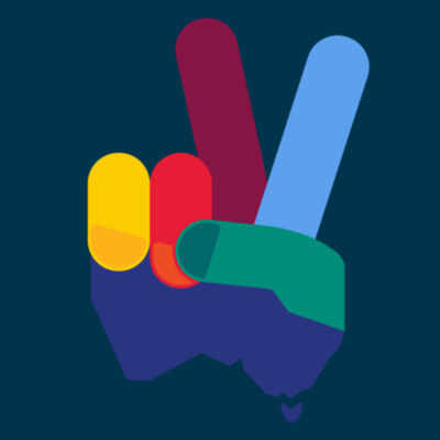 V for Happy Hour - Stubby Holder Design