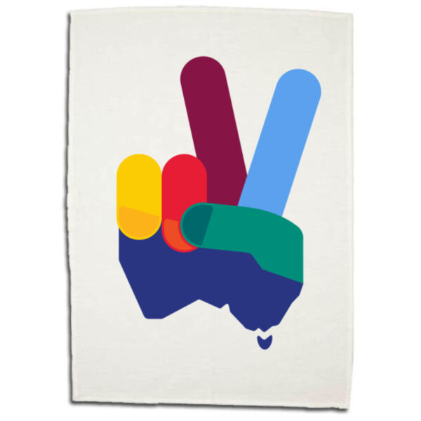 V for Australia - Tea Towel Thumbnail